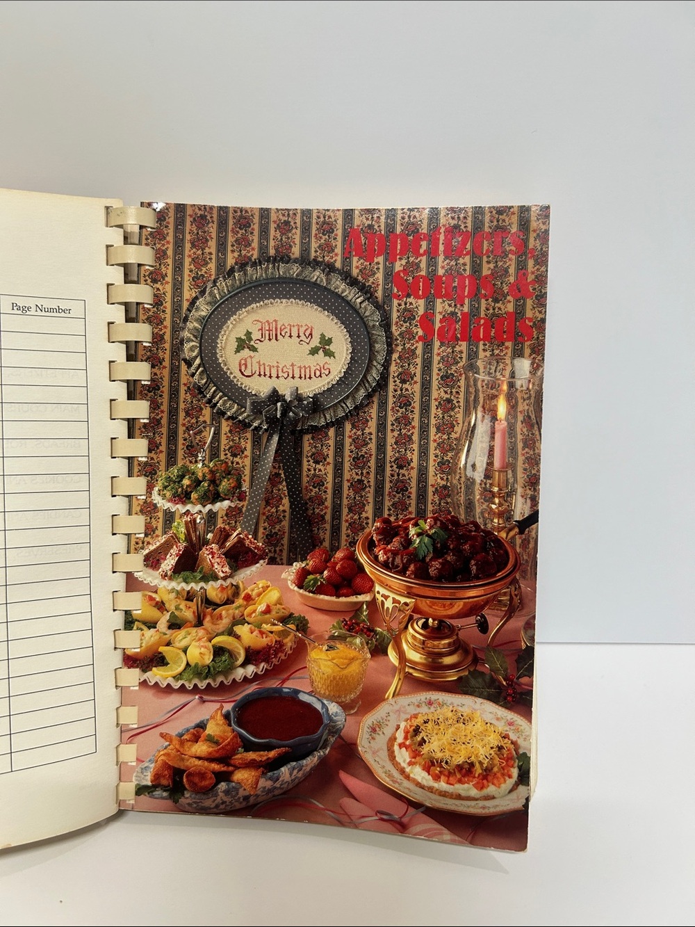 VTG Mary Maxim Holiday Cookbook Craft Patterns Included 1993 Spiral Bound - Picture 2 of 8